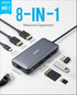 Anker PowerExpand 8-in-1 USB-C PD Media Hub (beg)