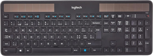 Logitech K750 trådlöst tangentbord, soldrivet,