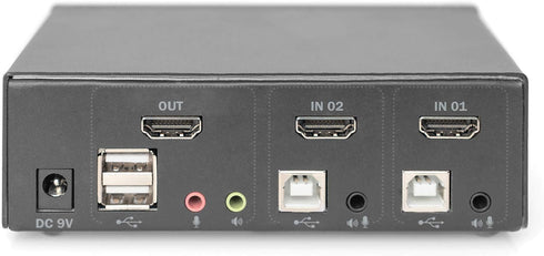 DIGITUS DS-12870 KVM / audio / USB / HDMI switch (Beg)