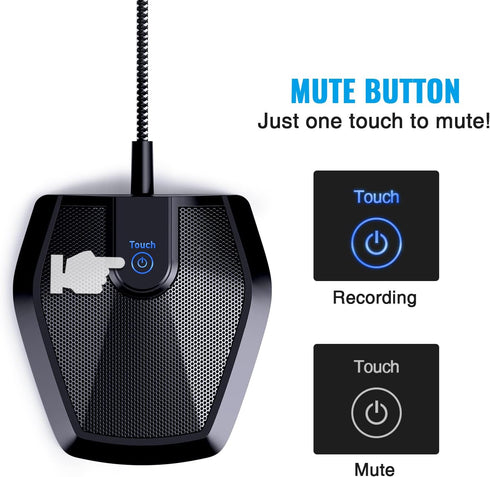 Nedis MICCU100BK - microphone (beg)