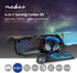 NEDIS - Gaming combo kit - 4-i-1 - Tangentbord, headset, mus och musmatta - 5 V 0,5 A - Högerhänt - 6 knappar - Operativsystem Windows - USB - 1200/1600 / 2000/3200 DPI