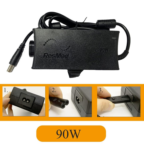 Resmed 370006 90W AC-adapter 3.75A nätaggregat (beg)
