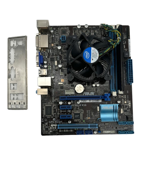Moderkort ASUS P8H61-M LE/CSM LGA1155 med Processor intel core i5 och RAM minne