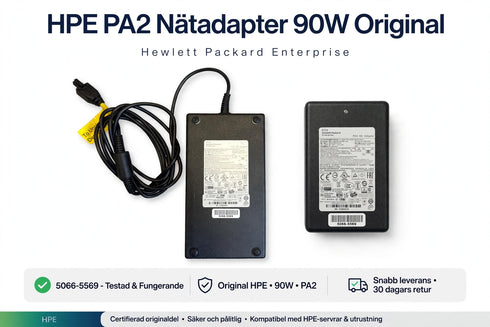 Original HPE PA2 AC Adapter 90W - 5066-5569