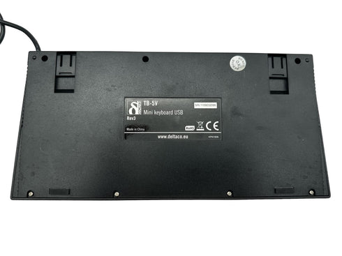 Deltaco TB-5V Trådat Minitangentbord Tangentbord