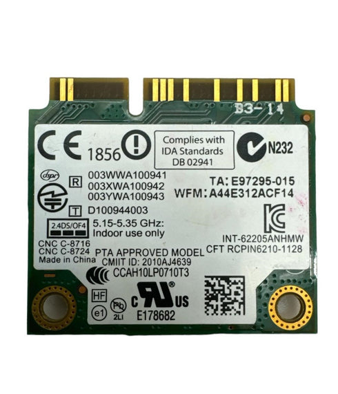 INTEL CENTRINO ADVANCED-N 6205 TRÅDLÖS