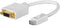 Mini DVI till VGA Display Adapter iMac Macbook Macbook Pro (beg)