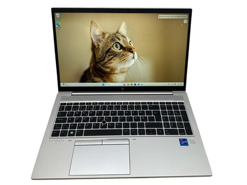 HP EliteBook 850 G8 15,6-tums Touch bärbar dator, Intel i7 1185G7 / 16 GB DDR4 RAM, 512 GB (beg)