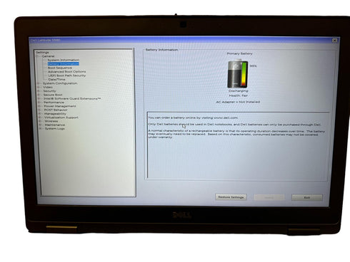 Dell Latitude 5580 Business Laptop/Bärbar | 15.6in HD|Intel Core i5-744HQ| 8GB DDR4 | 256GB SSD | Win 11 Pro (beg)