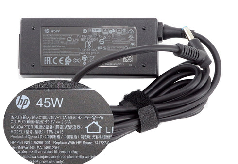 Original HP 45W 19,5V 2,31A 4,5mm x 3,0mm Blå (beg)