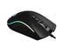 RGB USB mus 800-6400 DPI 8 knappar svart