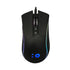 RGB USB mus 800-6400 DPI 8 knappar svart