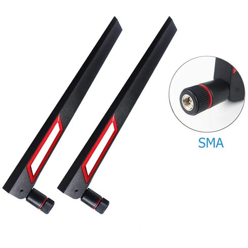 2st 10 dbi Dual band WIFI-antenn 2.4G 5G 5.8Gh (SMA Male)
