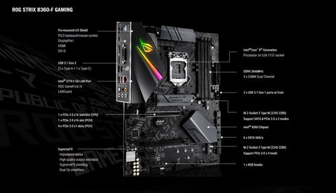ROG STRIX B360-F GAMING