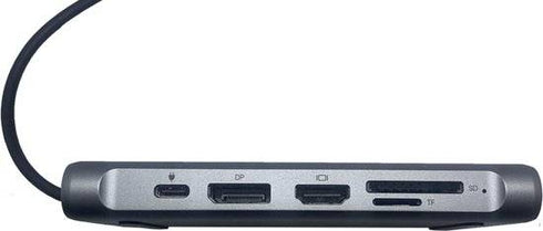 Nordic 12-in-1 USB-C Dock dockningsstation Kompatibel med alla datorer (beg)