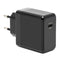 Linocell USB-C PD-laddare 65W PD svart (beg)