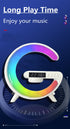 Mini Multifunktion Trådlös Laddningsplatta Stativ Högtalare TF RGB Nattlampa Snabbladdningsstation för iPhone Samsung Xiaomi Huawei