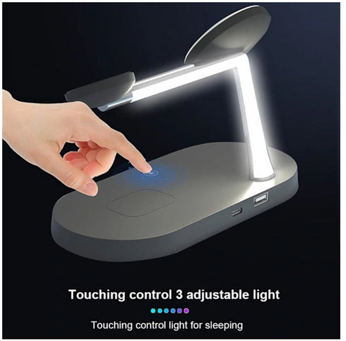 Trådlös laddare, Magnetisk 3 i 1 trådlös laddningsstation kompatibel med iPhone 12/12 Mini/12 Pro/12 Pro/12 Pro Max/13 Series/14 /15 / Series, Apple