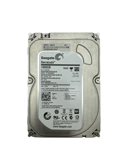 Seagate Barracuda 1TB, 3,5" Intern Hårddisk