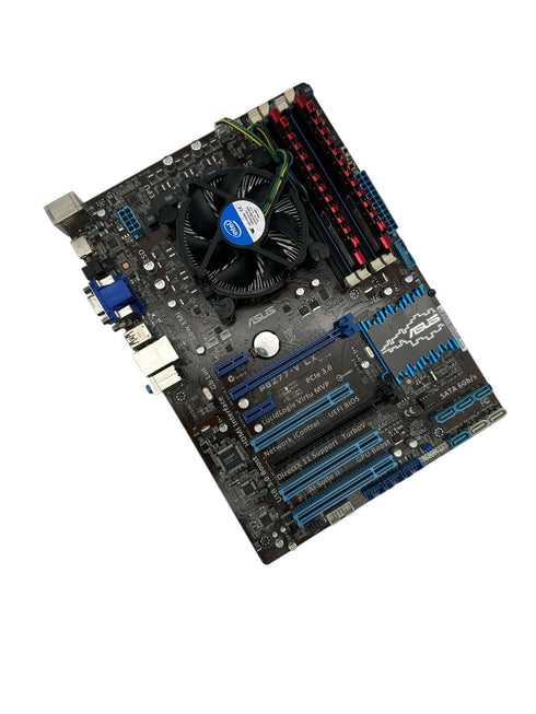 Moderkort Asus med Processor intel core i5 3450 3.1 GHz och RAM minne (beg)