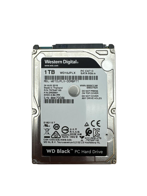 Western Digital hårddisk 2.5-tums hårddisk 1TB (beg)