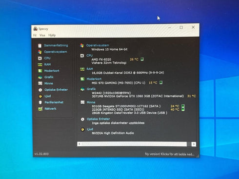Gaming Dator (150) (beg)