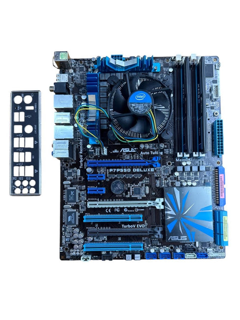 Moderkort Asus P7P55D DELUXE med Processor intel core i5 och RAM minne (beg)