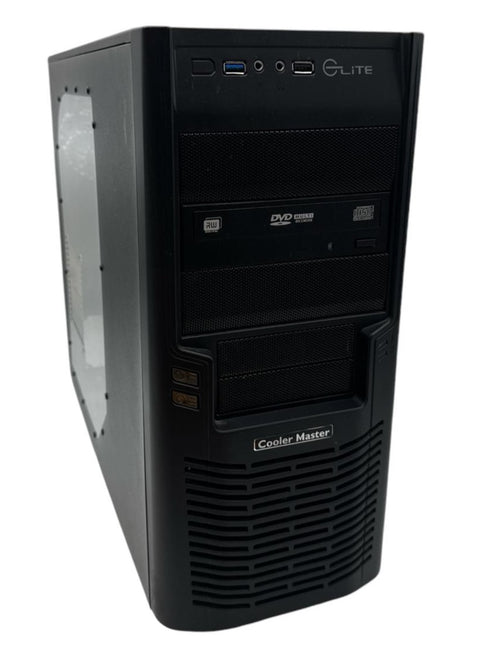 Cooler Master Elite 430 Svart USB 3.0/ Moderkortsstöd / ATX, mATX (beg)