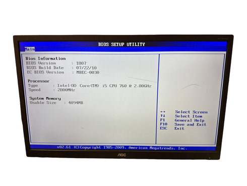 Moderkort Asus P7P55D DELUXE med Processor intel core i5 och RAM minne (beg)