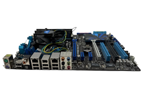 Moderkort Asus P7P55D DELUXE med Processor intel core i5 och RAM minne (beg)