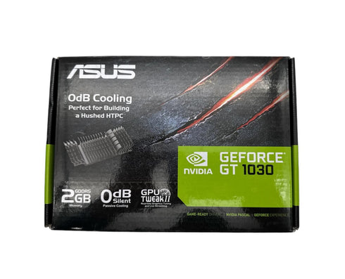 ASUS GeForce GT 1030 Silent - 2GB GDDR5 RAM - Grafikkort (Beg)