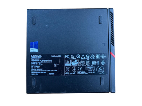 Lenovo ThinkCentre Tiny M600 P Intel J3710 8GB 128GB Windows 10 Pro (beg)