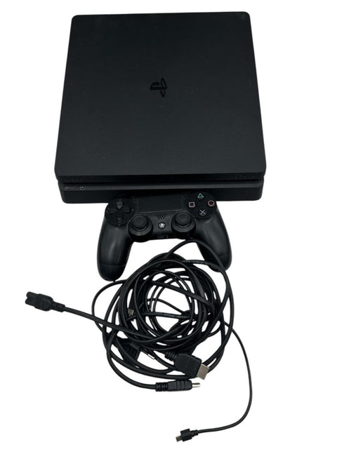 PlayStation 4 Slim 500GB med tillbehör (beg)