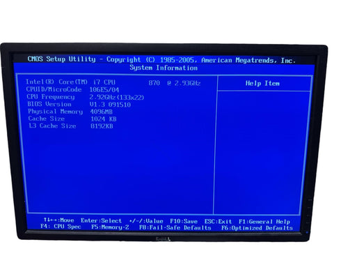 Moderkort MSI P55A -G55 med Processor intel core i7 och RAM minne (beg)