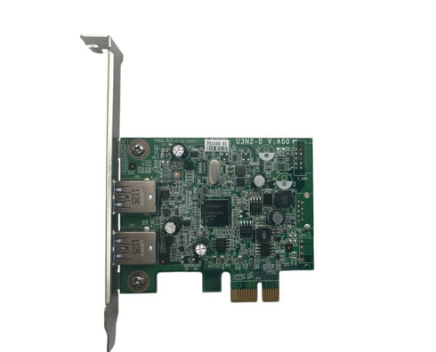 Dell YJ94F 2-portars USB 3.0 PCI X1 Express-kort (beg)