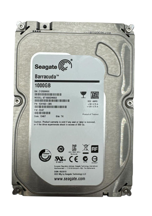 Seagate Barracuda 3.5 HDD Intern hårddisk - 1000 GB (beg)