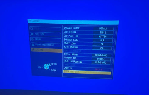 PANASONIC Projektor PT-AX200E HDMI (beg)