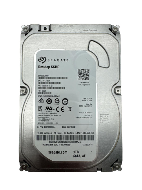 Seagate HDD 1000gb hårddisk 3,5 tum (beg)