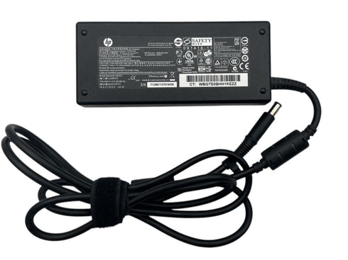 Original HP Original 120W 18,5V-6,5A, (7,4x5,0 mm) med nätsladd (beg)