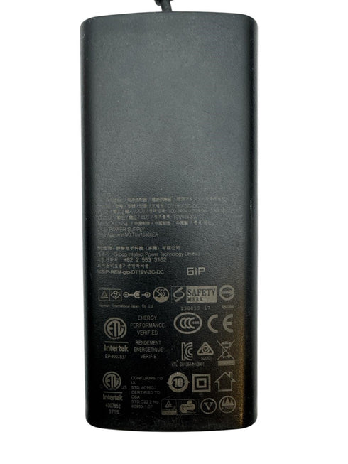 Harman Kardon 19V 3A AC/DC Strömadapter DT19V-3C-DC för Harman Kardon med nätsladd (beg)