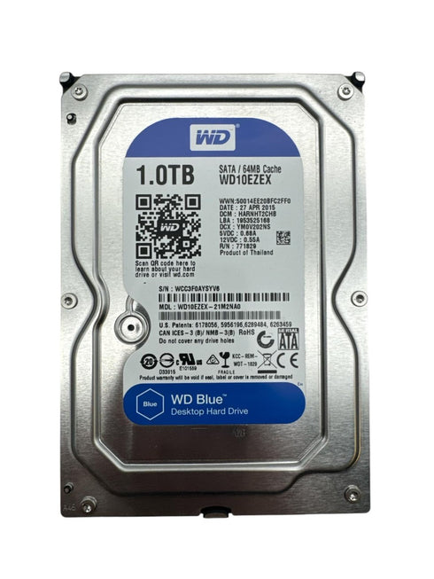 Hårddisk WD Blue 3.5 HDD Intern hårddisk - (1TB) (beg)