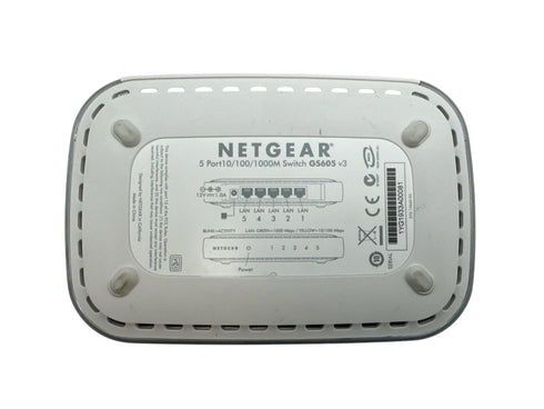 NETGEAR GS605 5-Port Gigabit Ethernet Switch (beg)