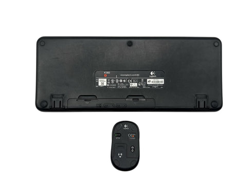 Logitech Trådlöst K360 tangentbord och mus (beg)