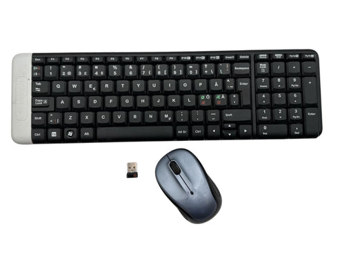Logitech Trådlöst K230 tangentbord och mus (beg)