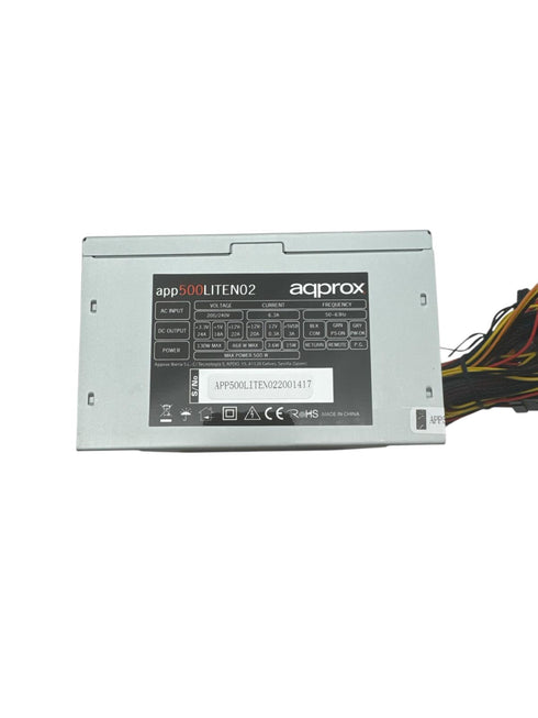 aqprox ATX 500W Power Supply / nätaggregat
