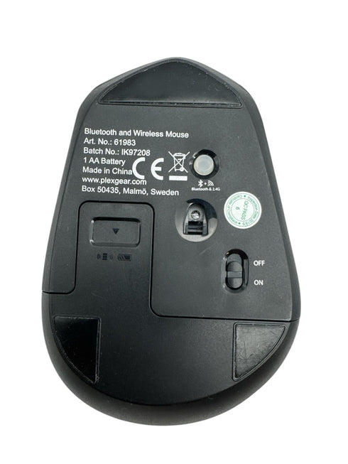 Plexgear Trådlös mus (Beg)