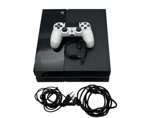 PlayStation 4 Slim 500GB med tillbehör (beg)