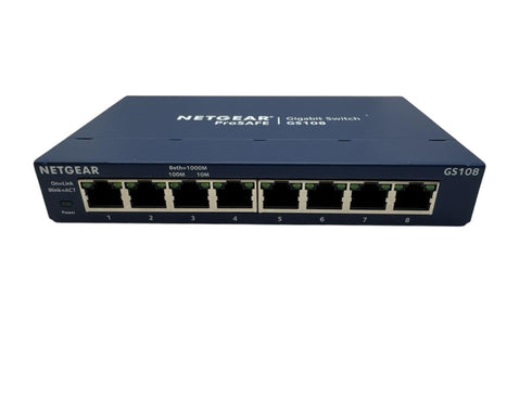 NetGear ProSafe GS108v4 -8-portars Gigabit Ethernet (Beg)