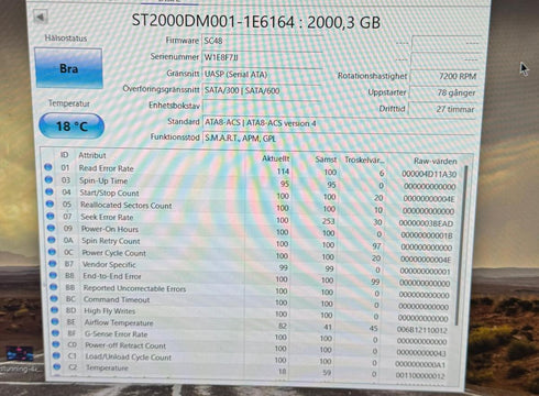 Seagate extern hårddisk 2TB USB 3.0 (beg) num (1)