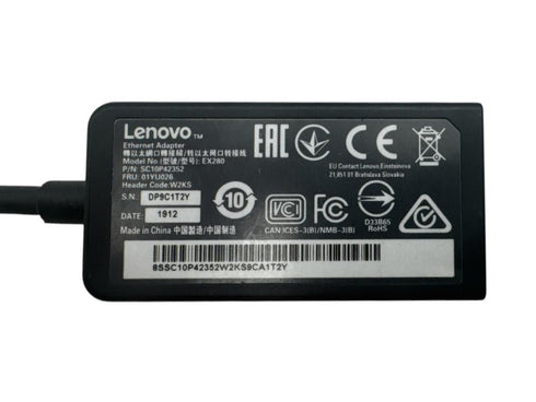Original Lenovo Thinkpad X280 Ethernet Adapter 01YU026 (beg)